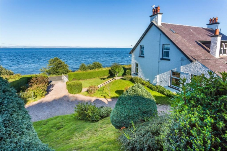 Thirlestane, Corrie Cottages On Arran