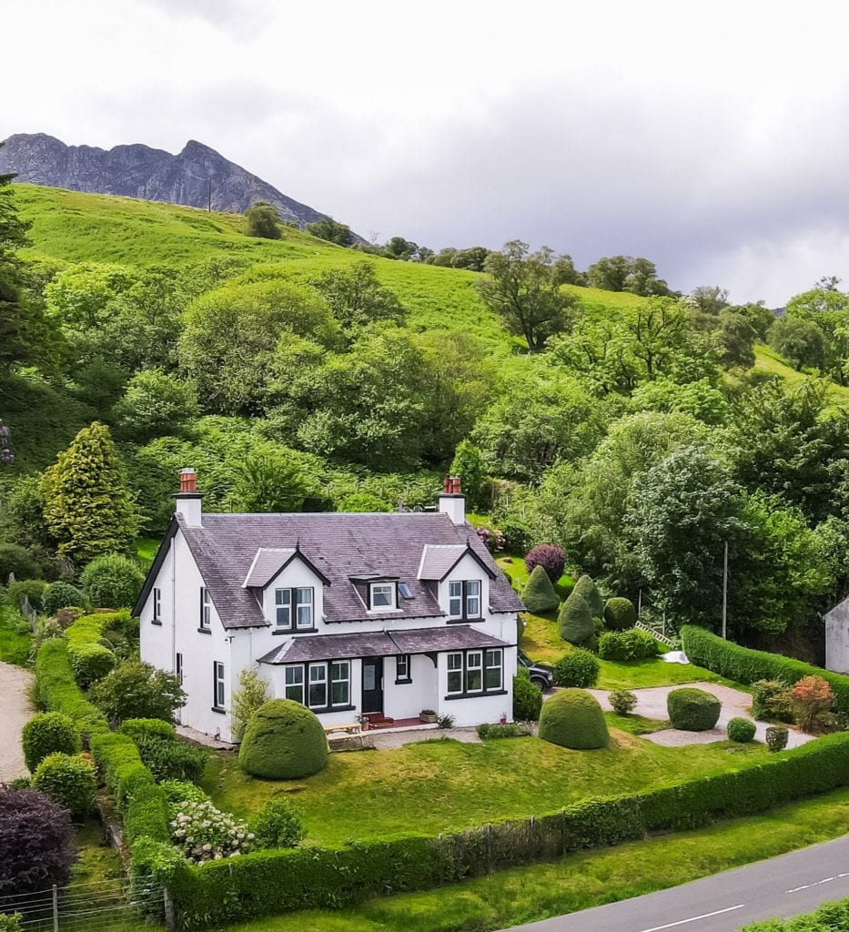 Thirlestane, Corrie Cottages On Arran
