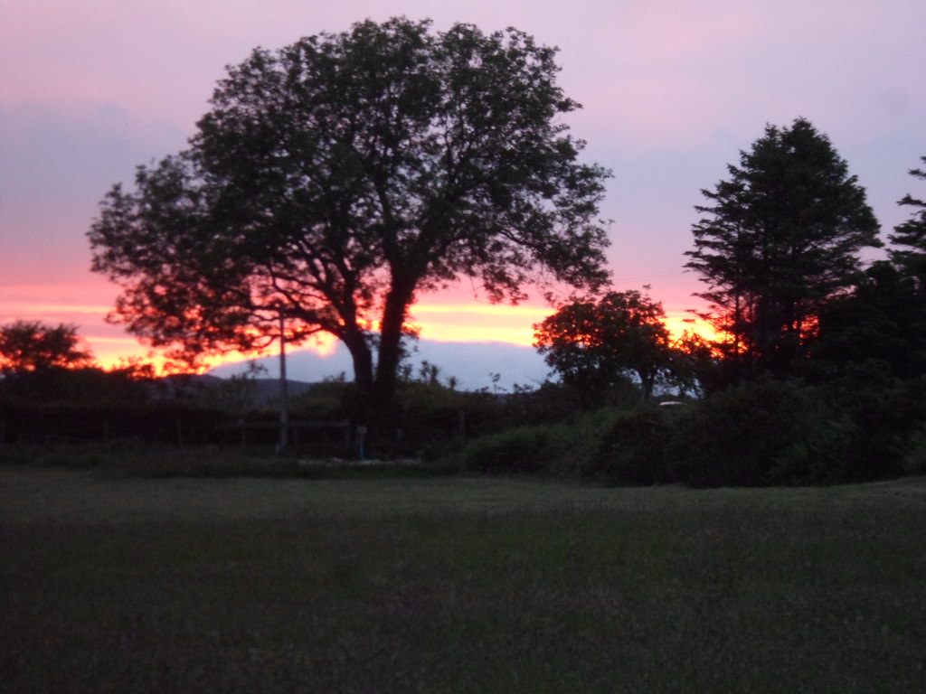 sunset Ashlea Magic (Red Squirrel Cottage), Kings Cross, Whiting Bay