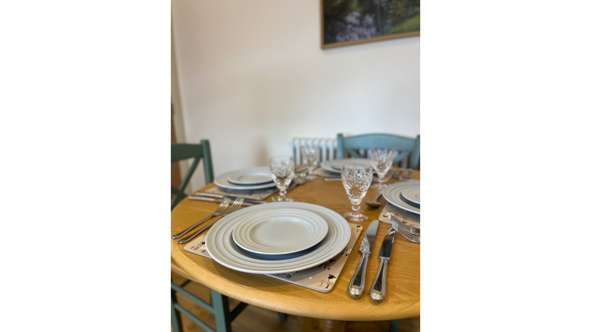 DiningTable Riverside Cottage, Machrie
