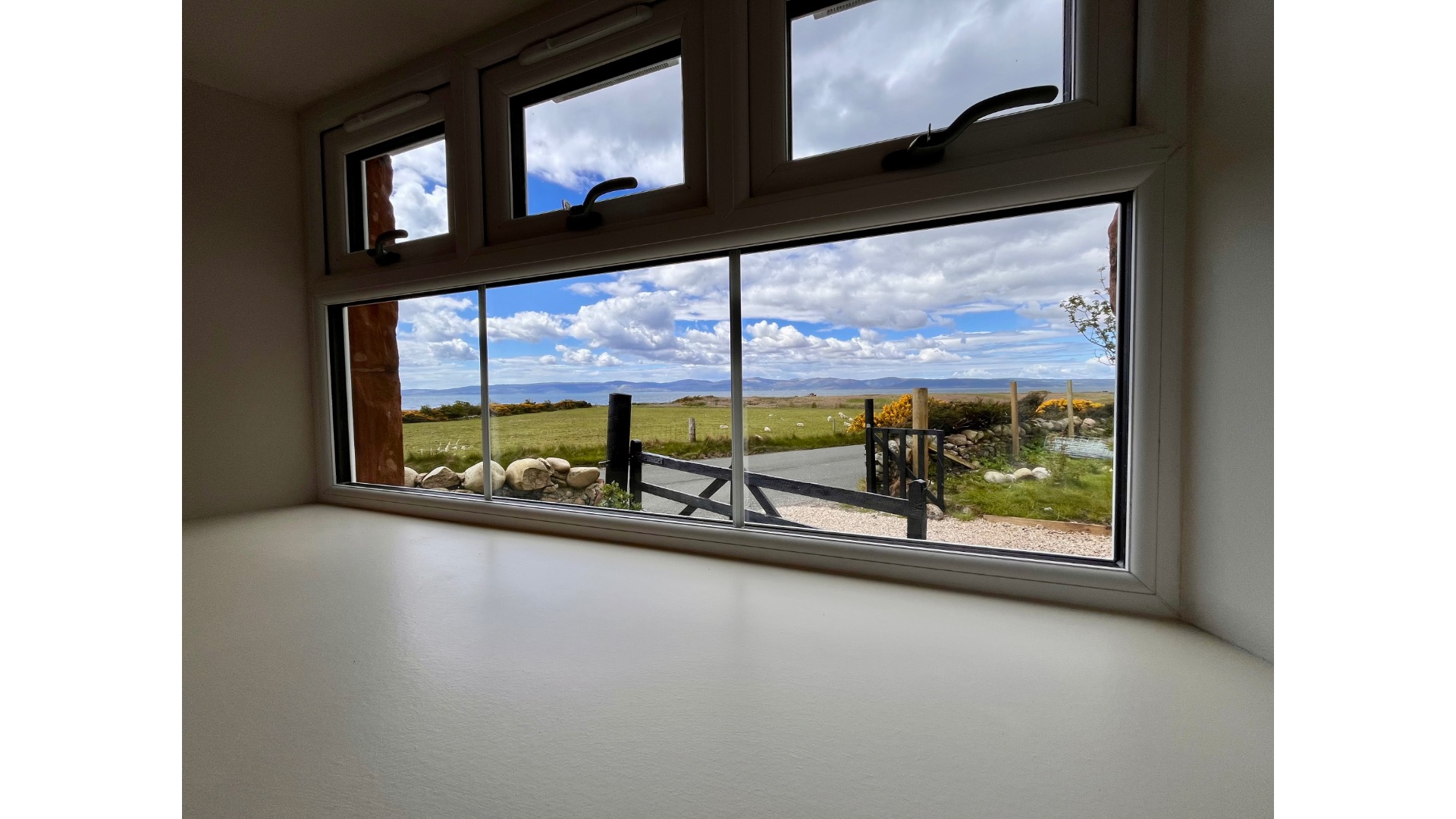 DoubleBedroomView Riverside Cottage, Machrie