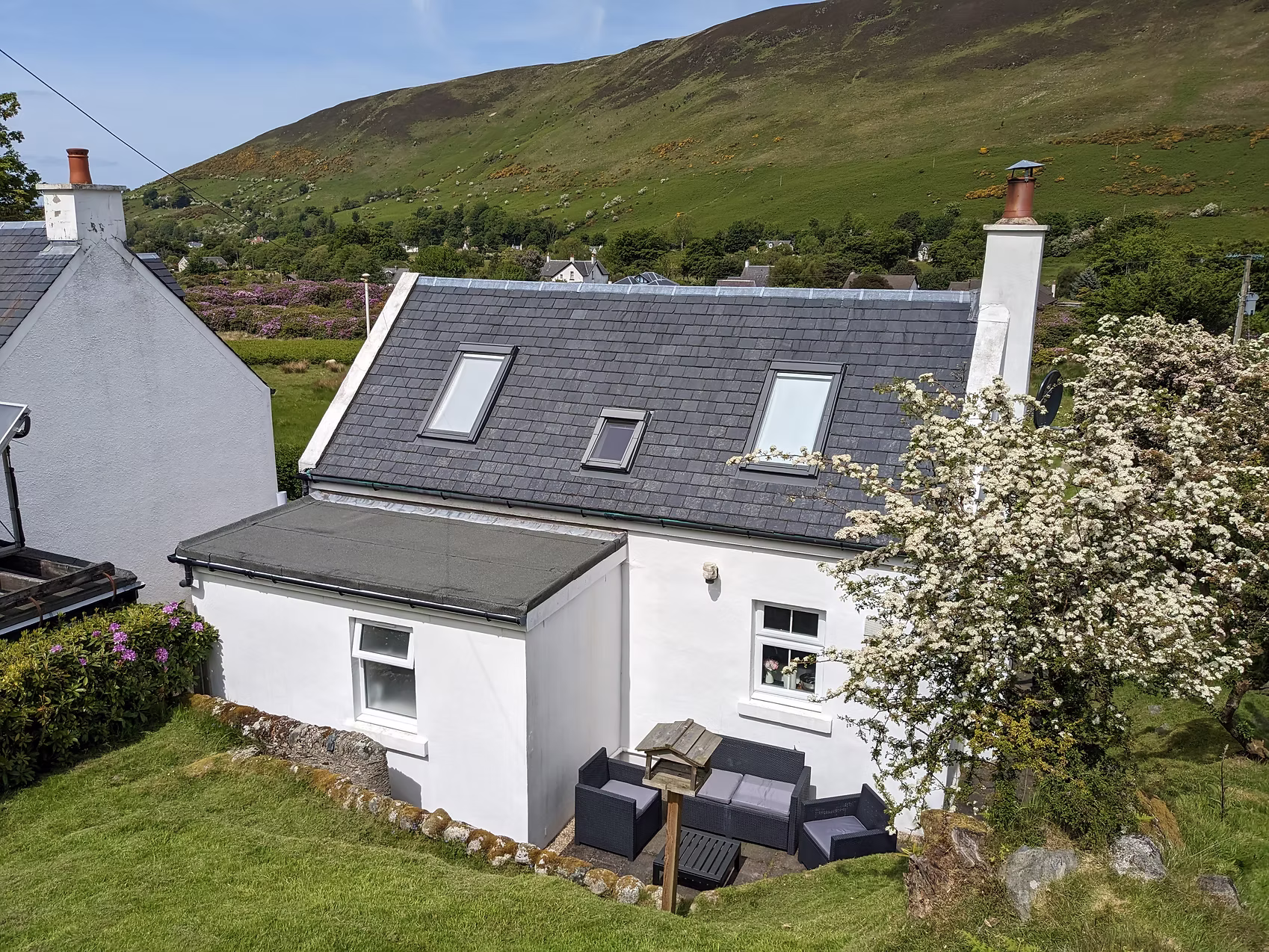 External Rear 4 Lochdean Cottage, Lochranza