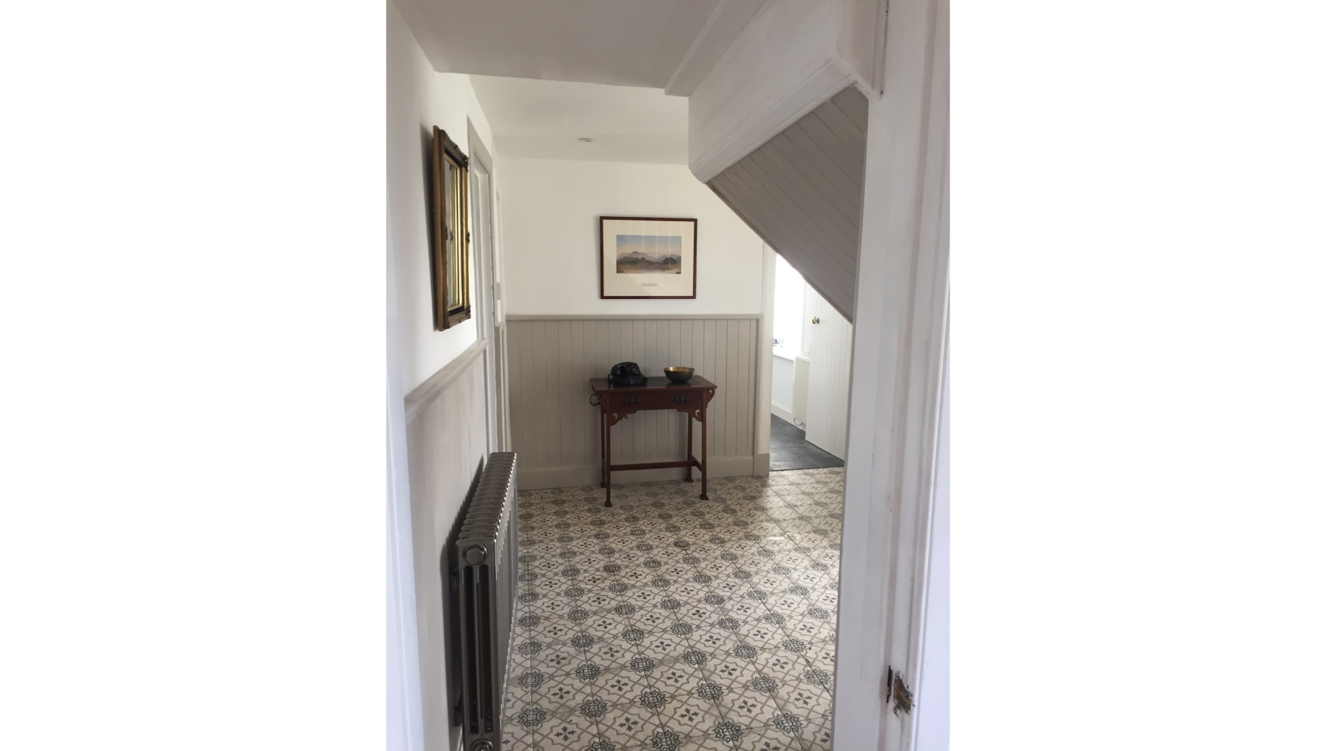 Hallway Whitefarland Cottage, Pirnmill