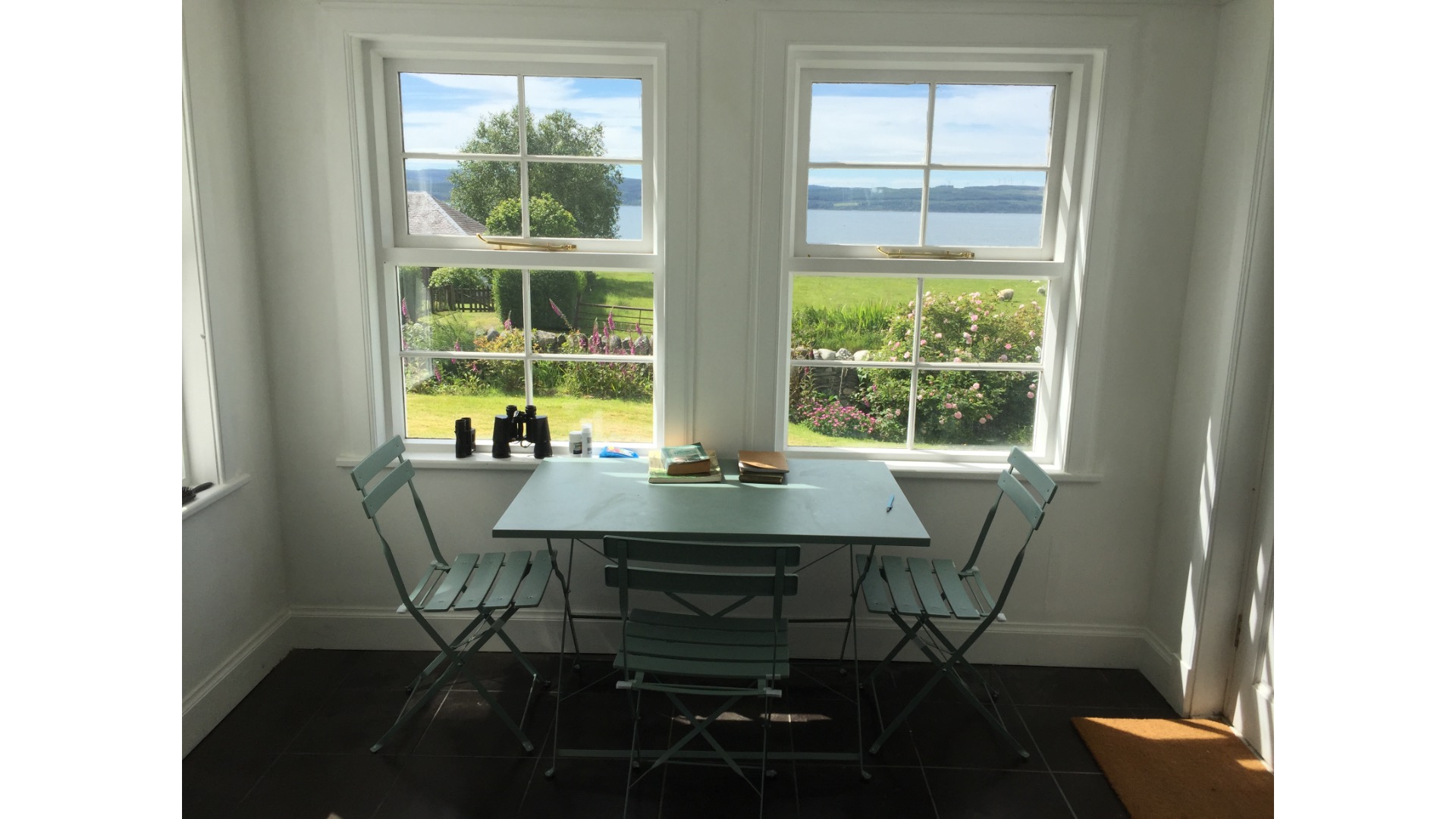Sunroom Whitefarland Cottage, Pirnmill