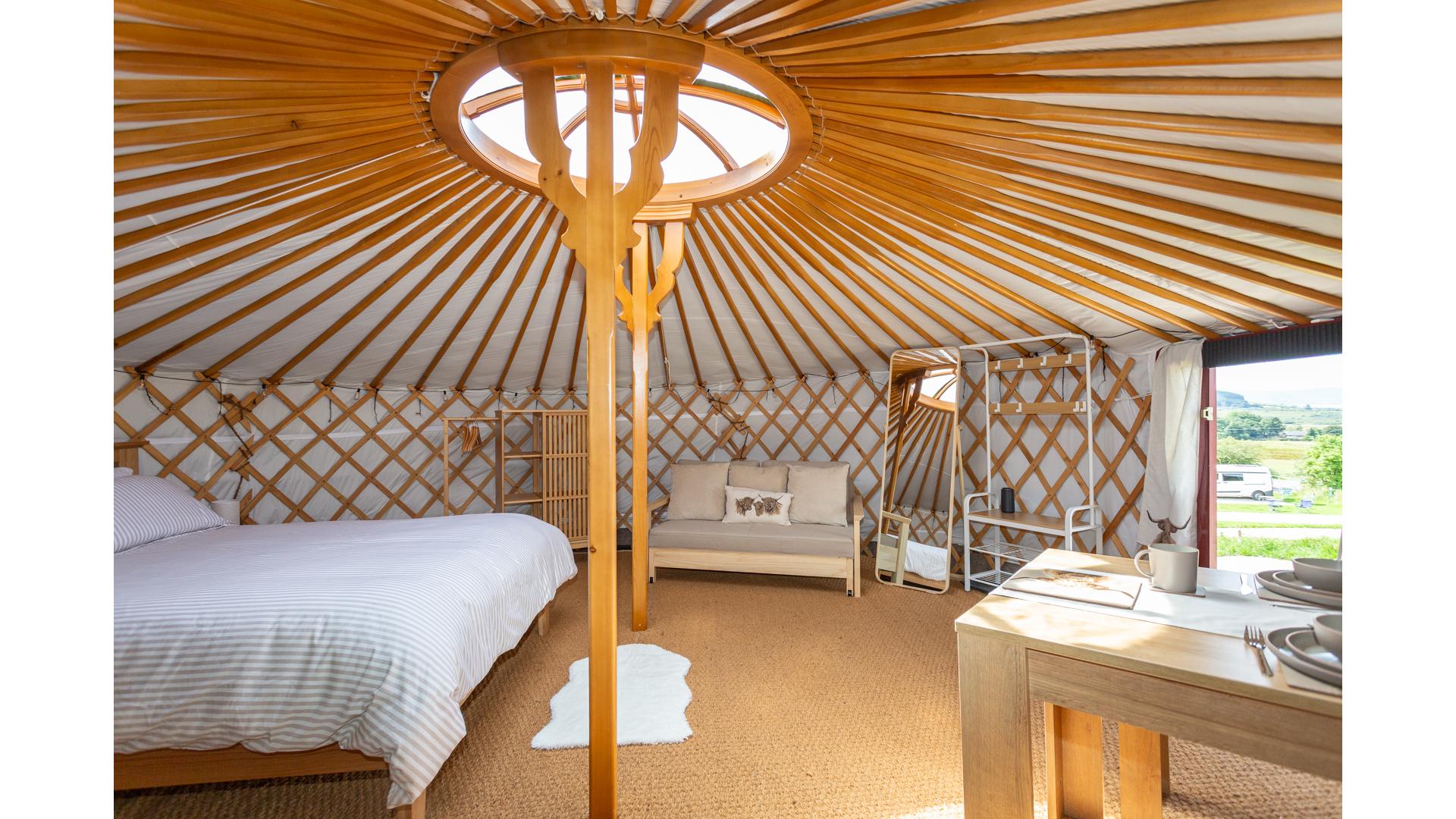 Yurt (11) Bridgend Yurt, Shiskine