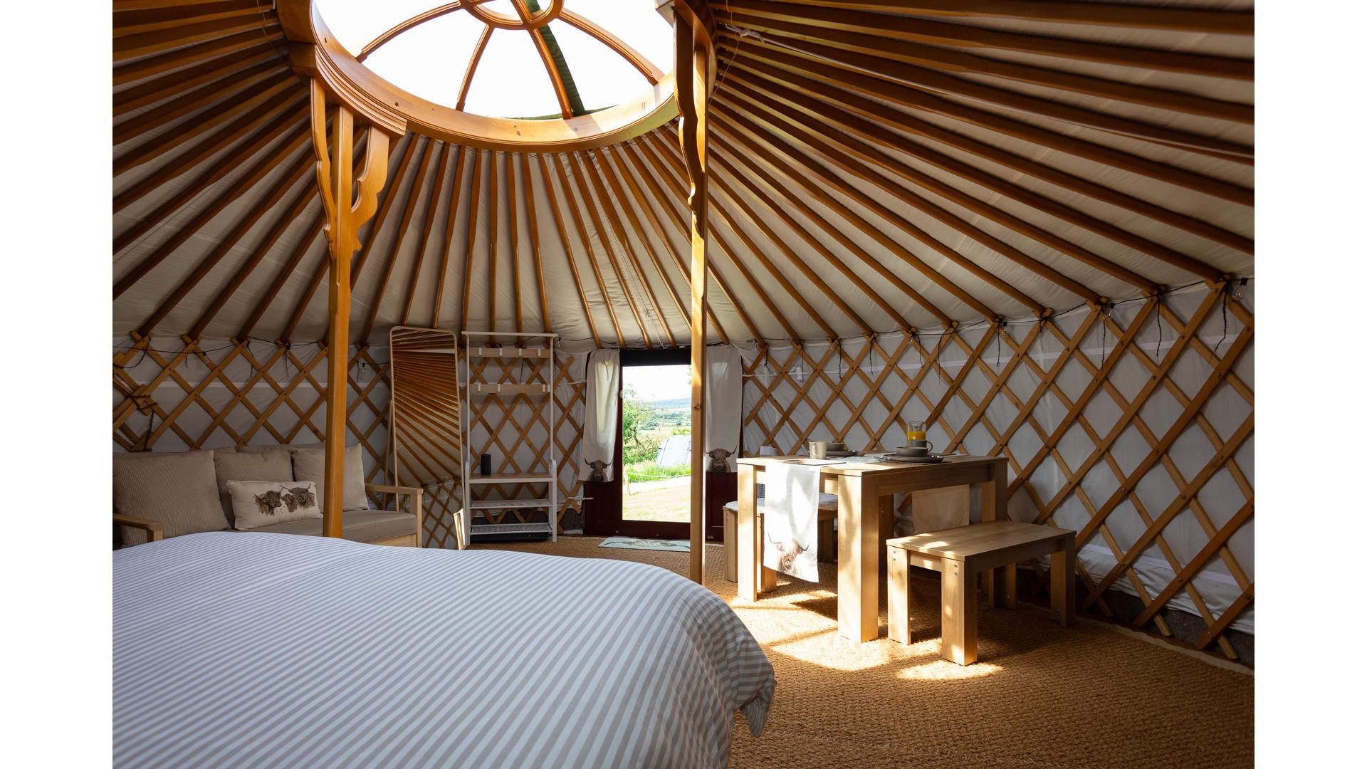 Yurt (13) Bridgend Yurt, Shiskine
