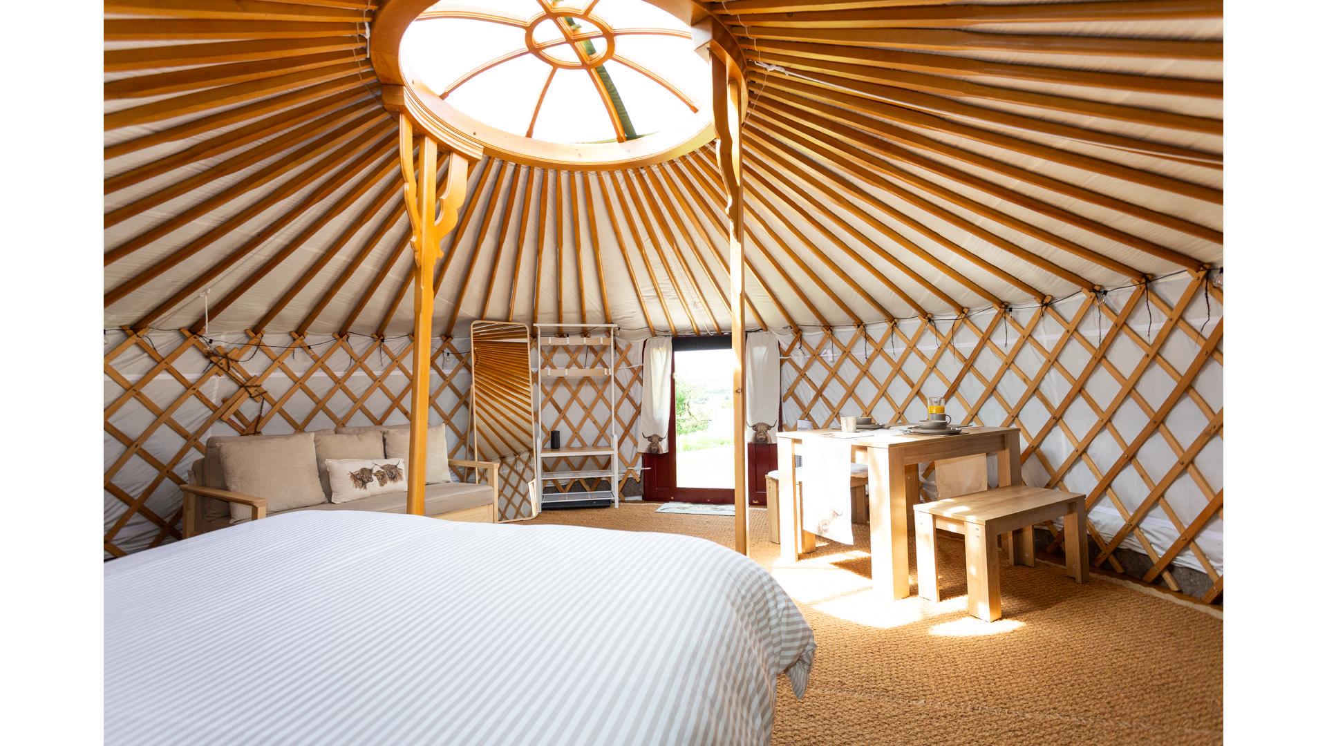 Yurt (14) Bridgend Yurt, Shiskine