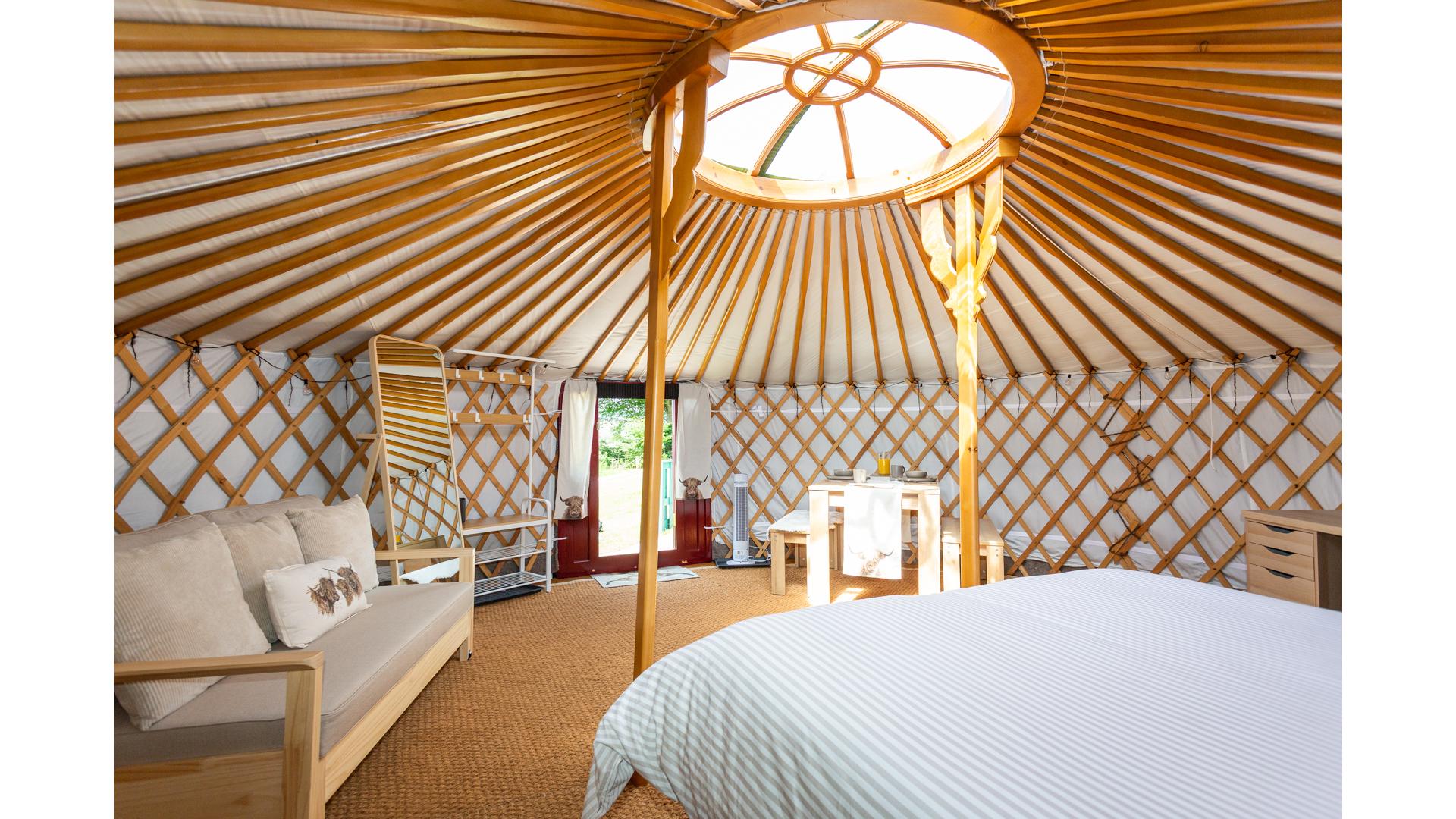 Yurt (16) Bridgend Yurt, Shiskine