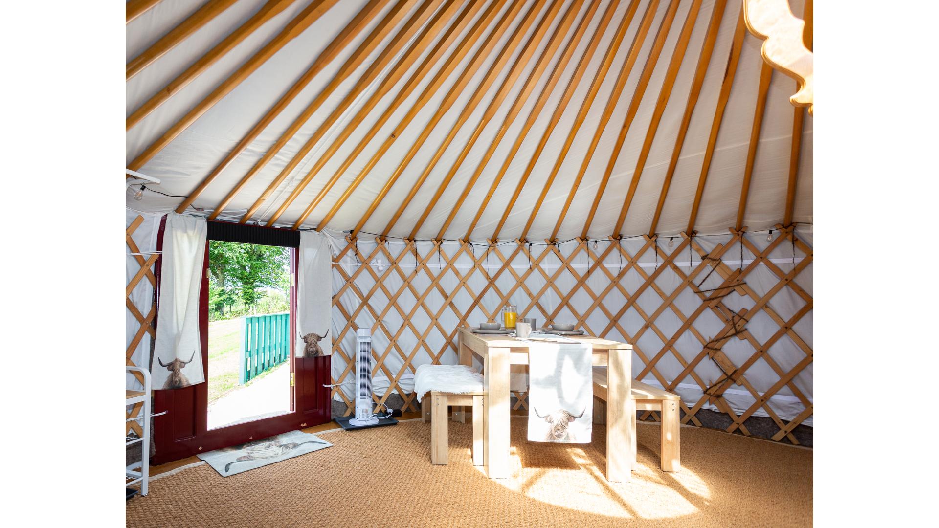 Yurt (17) Bridgend Yurt, Shiskine