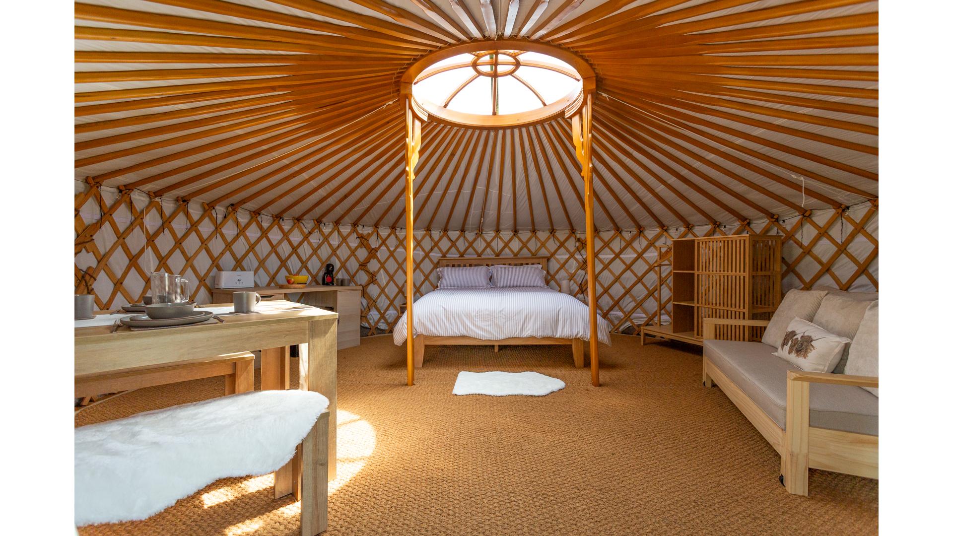 Yurt (2) Bridgend Yurt, Shiskine