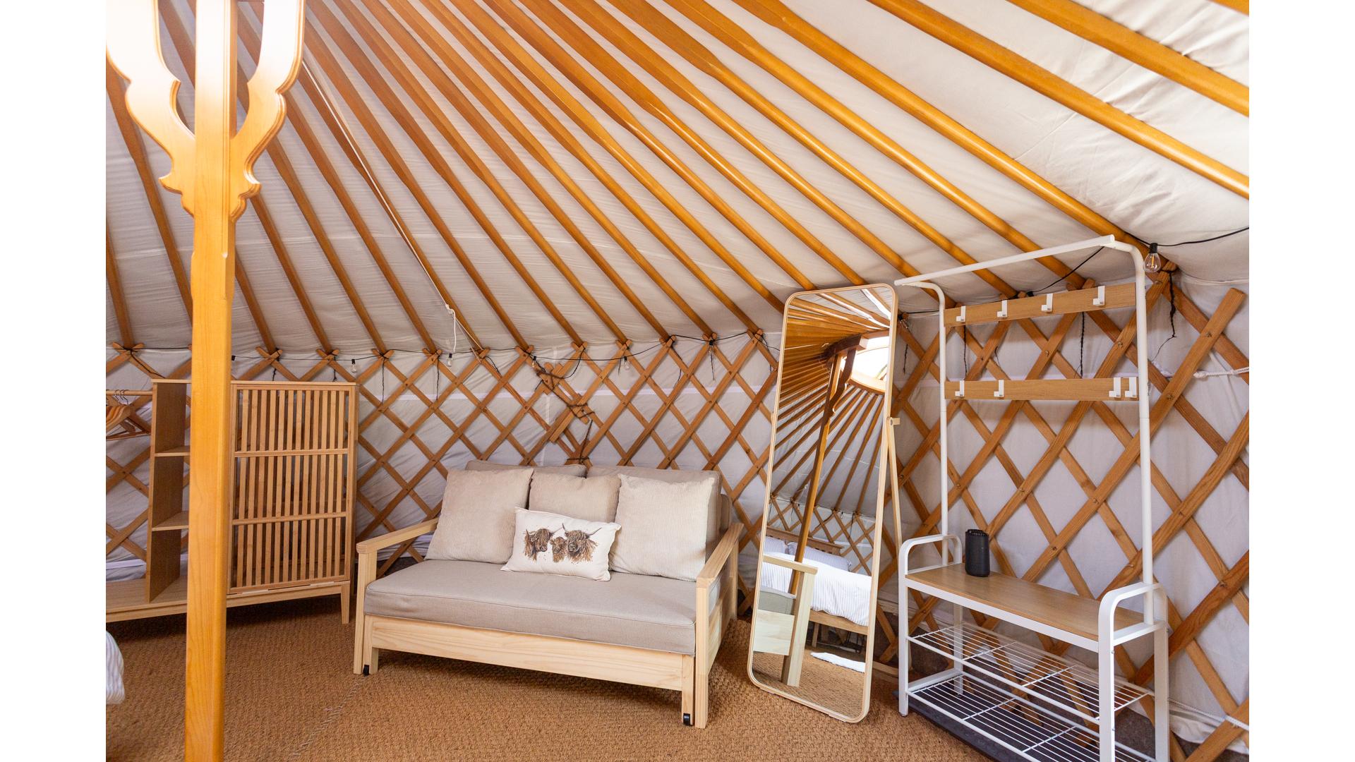 Yurt (21) Bridgend Yurt, Shiskine