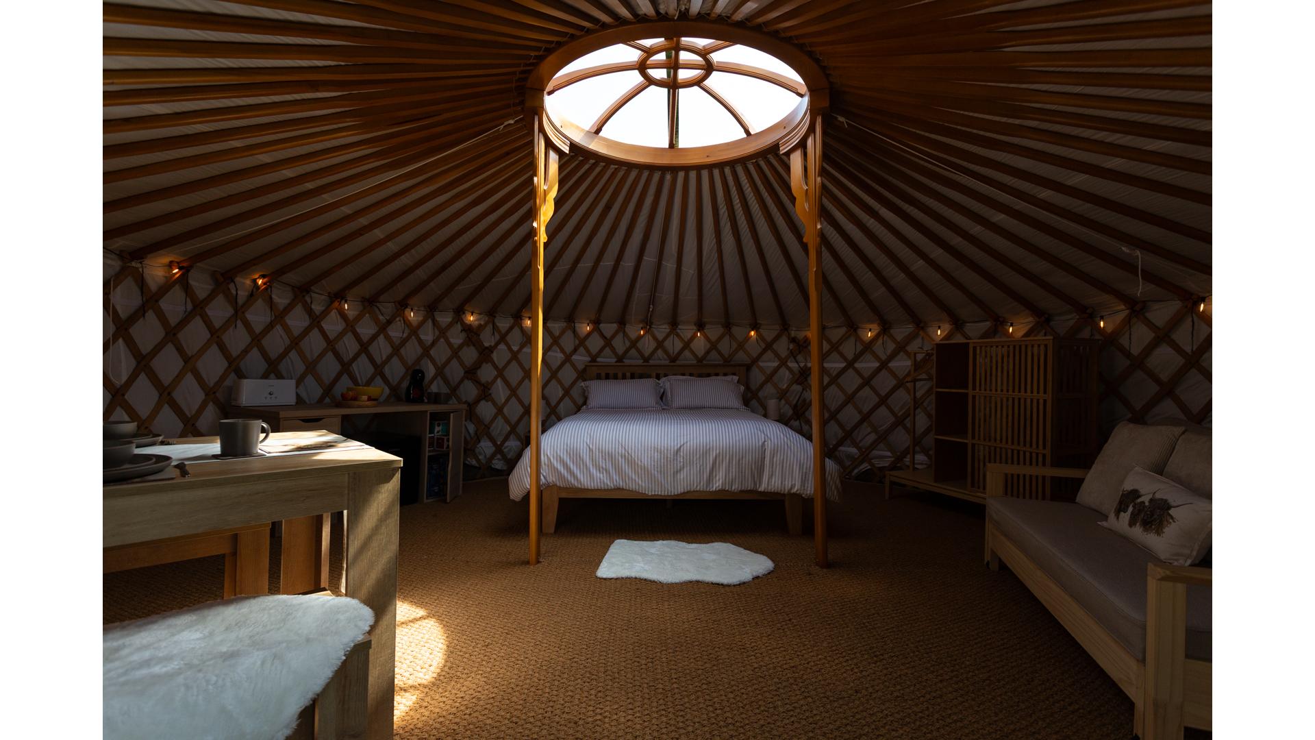Yurt (24) Bridgend Yurt, Shiskine