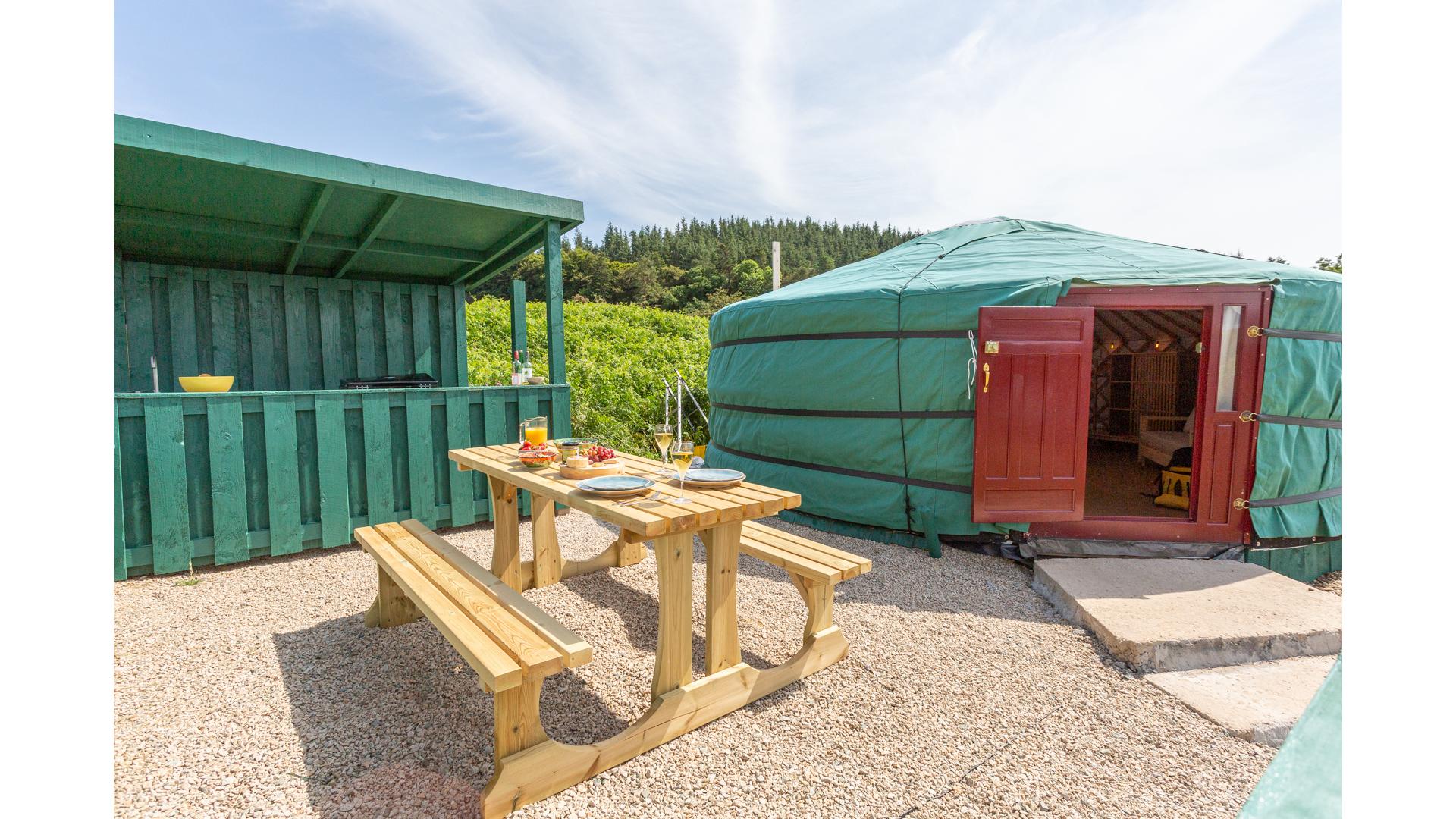 Yurt (45) Bridgend Yurt, Shiskine