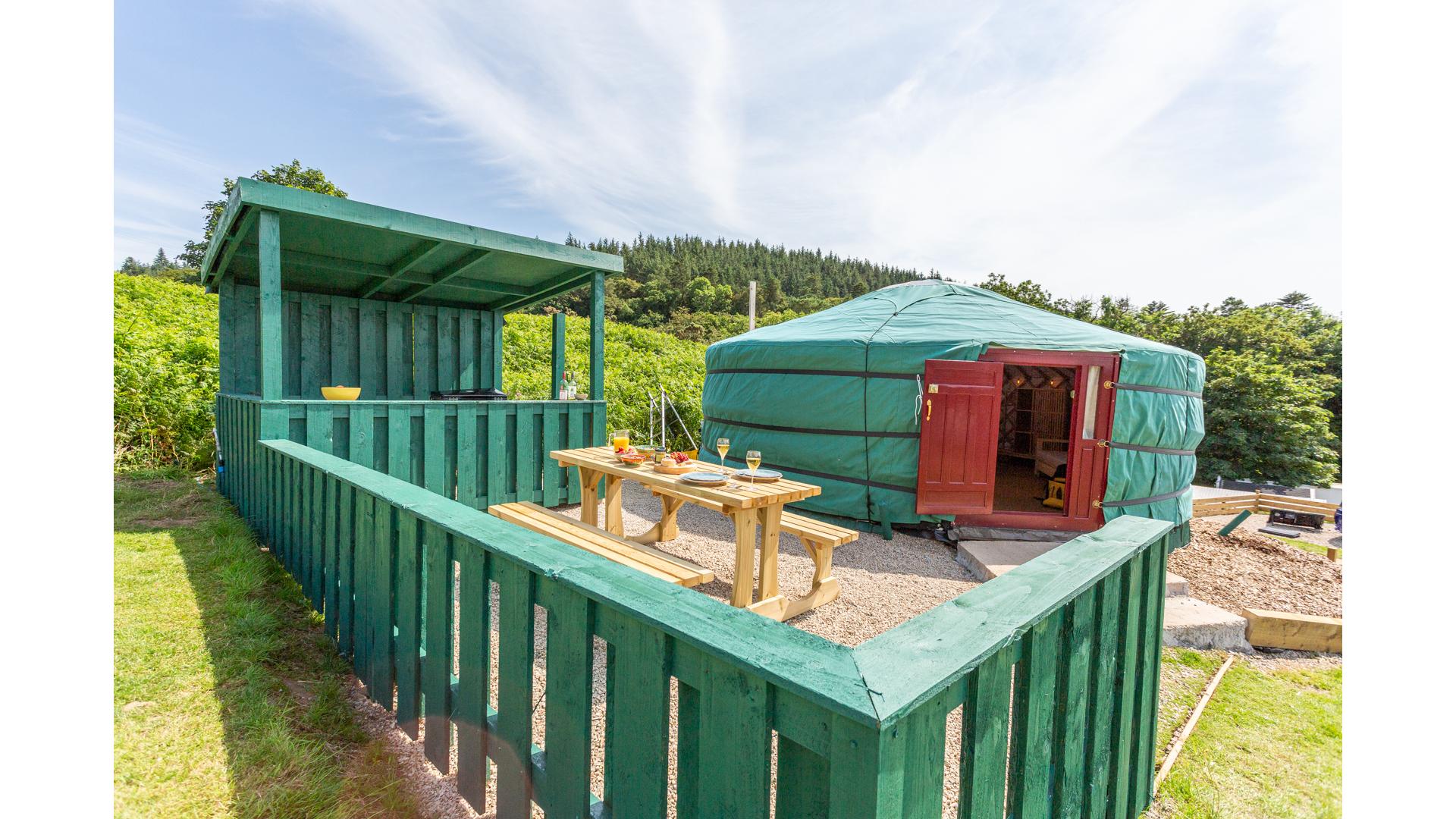 Yurt (46) Bridgend Yurt, Shiskine